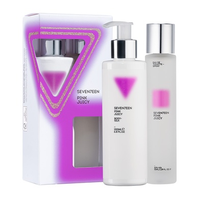 PINK JUICY SET BODY SILK  200ML & EDT 50ML