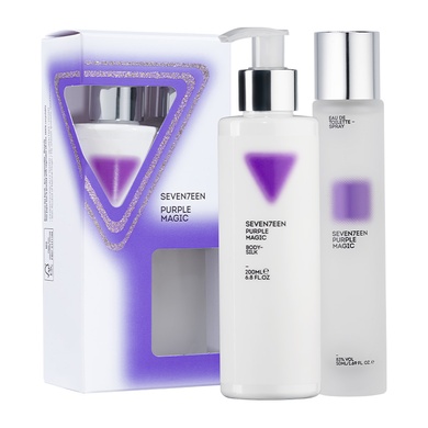 PURPLE MAGIC SET BODY SILK 200ML & EDT 50ML