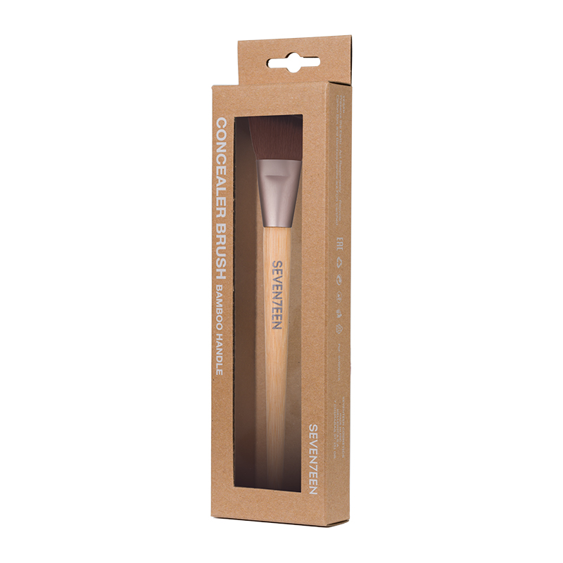 CONCEALER BRUSH BAMBOO HANDLE