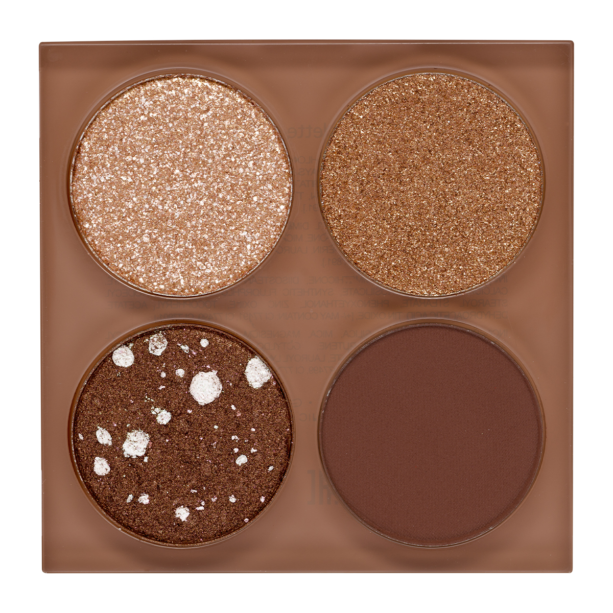 Vibrant Eyes Quad Palette No.10 Love for Nude