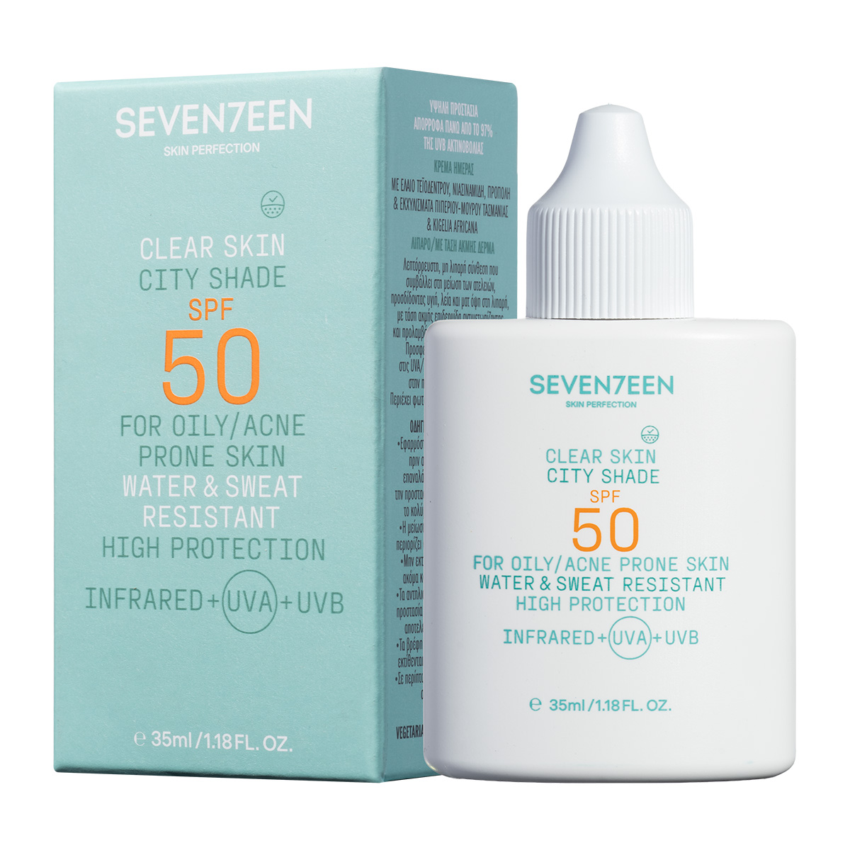 CLEAR SKIN CITY SHADE SPF50