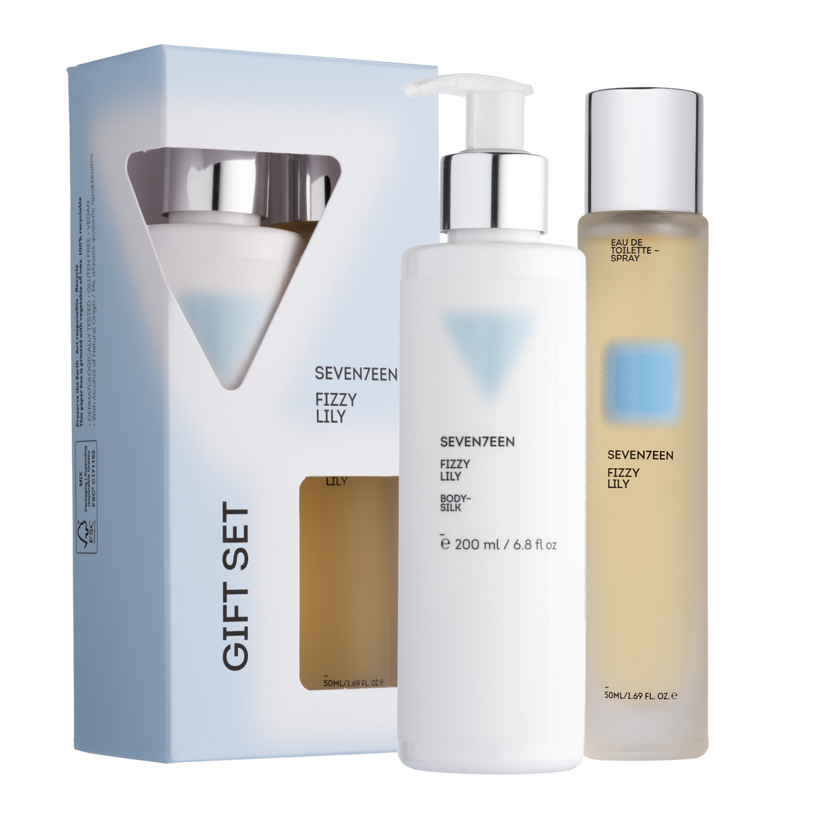 Fizzy Lily – Body Silk 200ml & Eau de Toilette 50ml