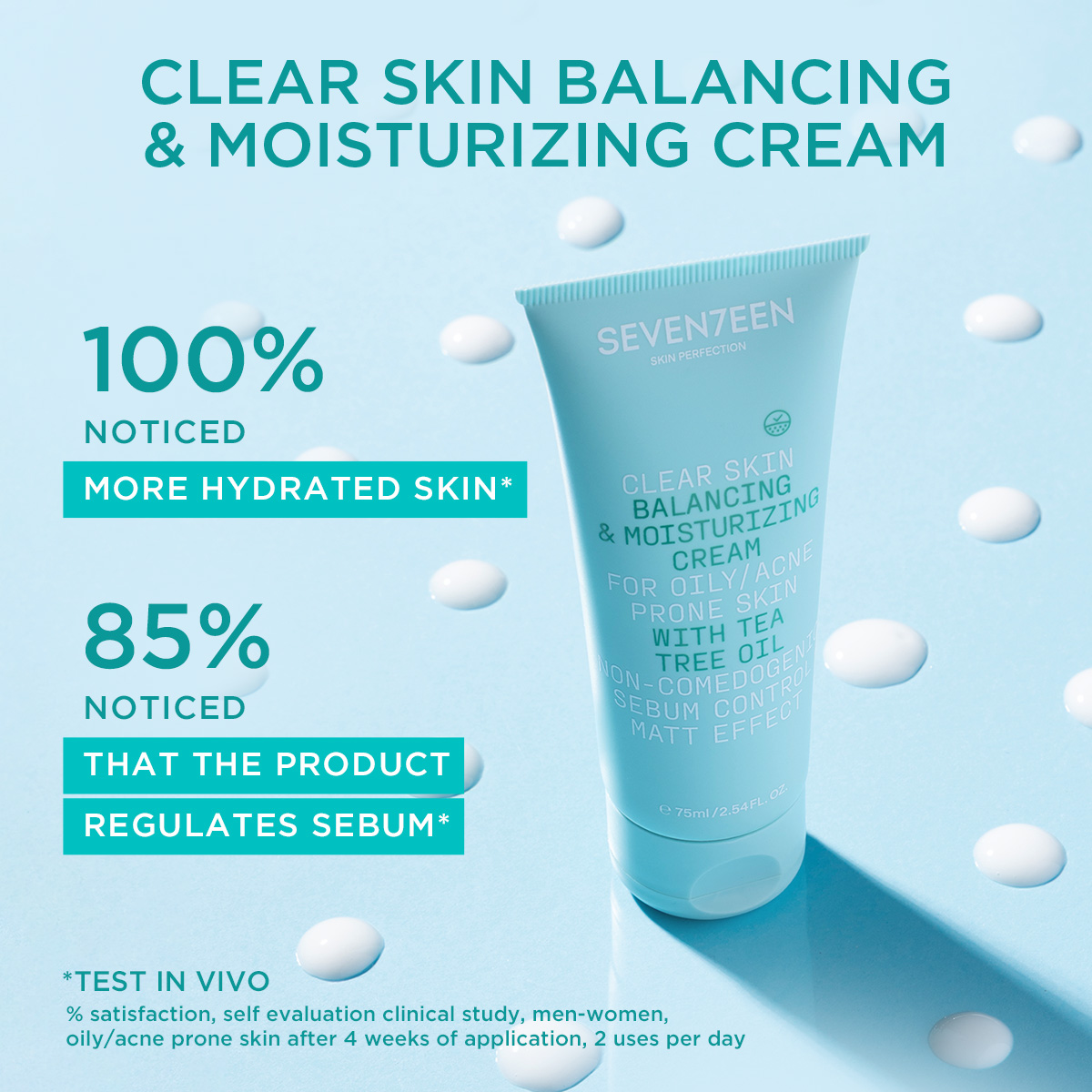 Clear Skin Balancing & Moisturizing Cream