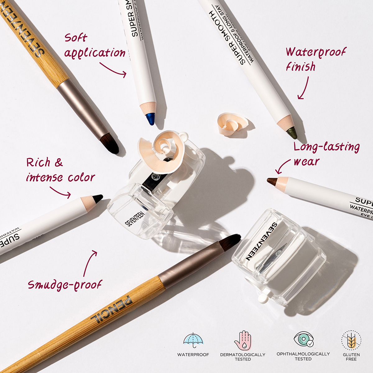 Super Smooth Waterproof Eyeliner Pencil