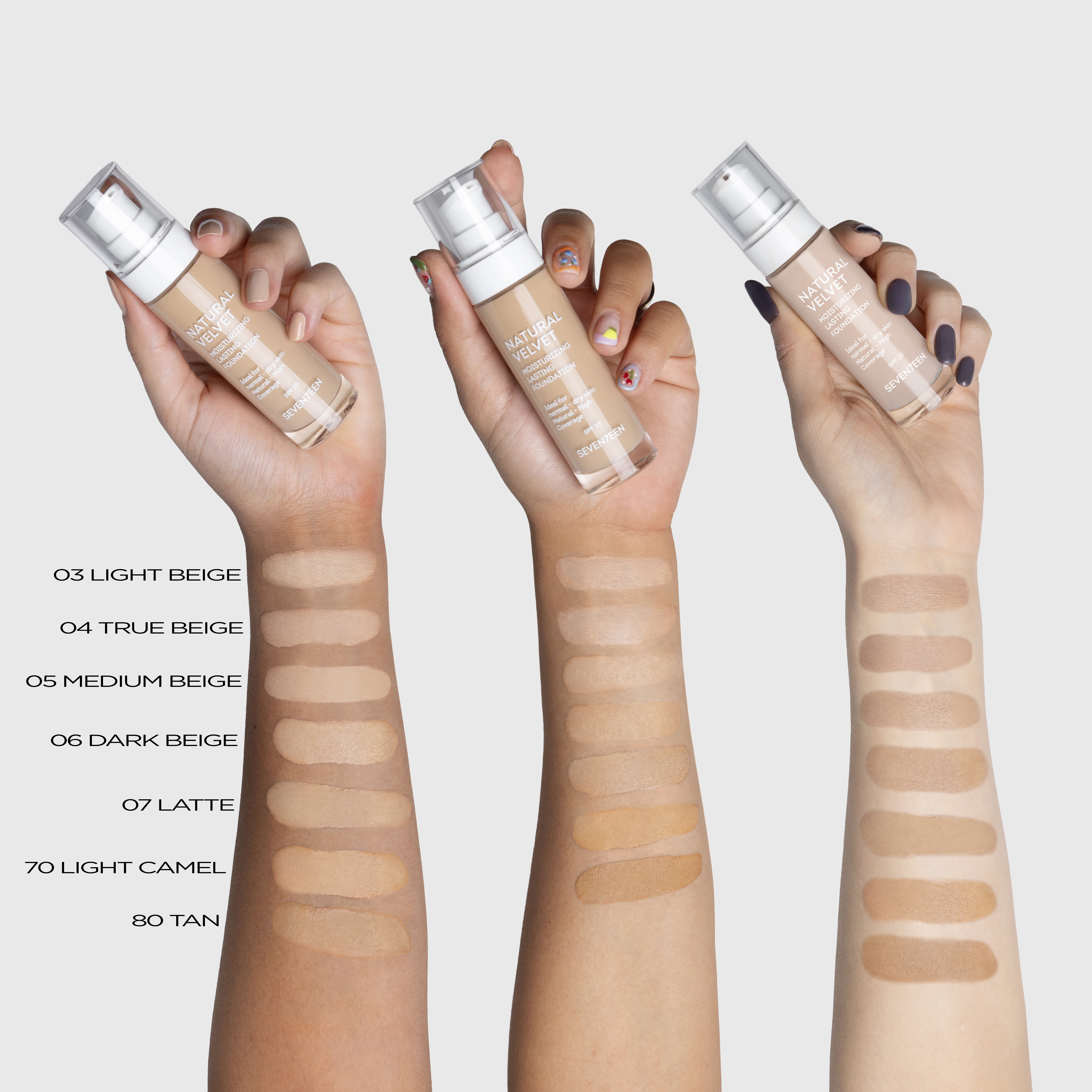 Natural Velvet Foundation SPF20