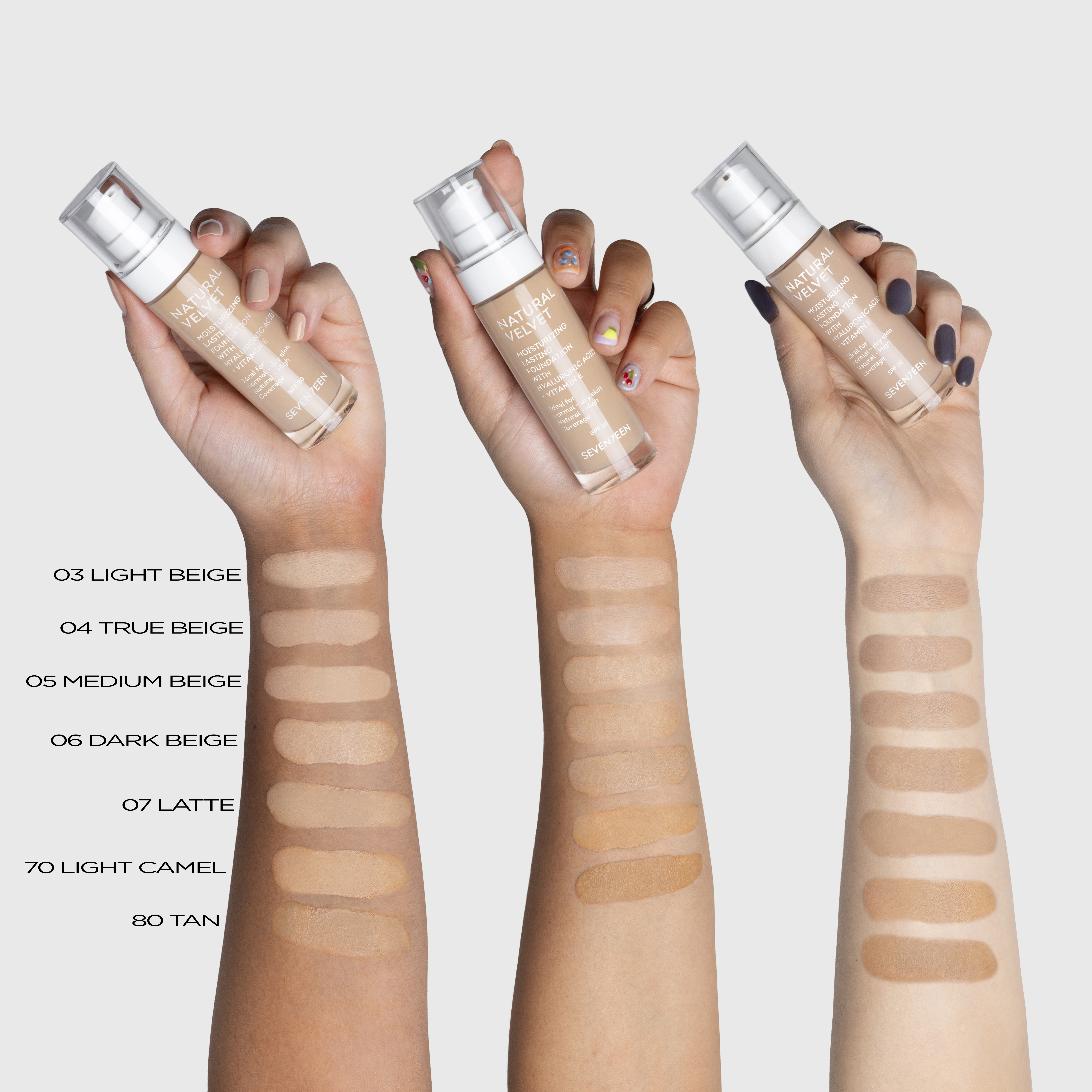 Natural Velvet Foundation SPF20