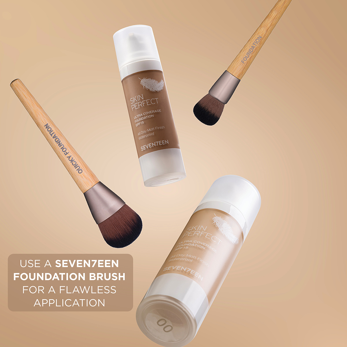 SKIN PERFECT WATERPROOF FOUNDATION SPF15